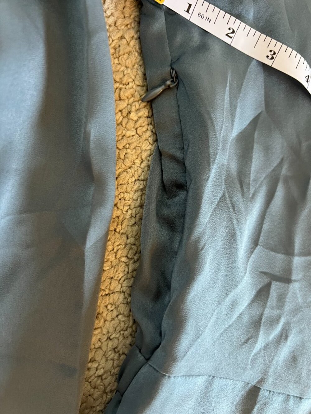 NWT XL The Drop Women's Mack Silky Wrap Mini Dress - Picture 11 of 16